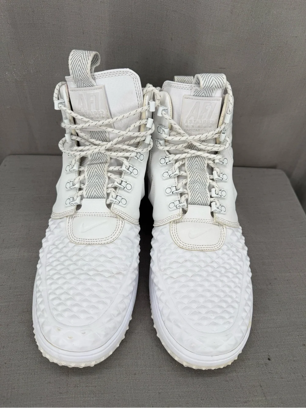 Nike Lunar Force 1 Duckboot white mens sz 11.5